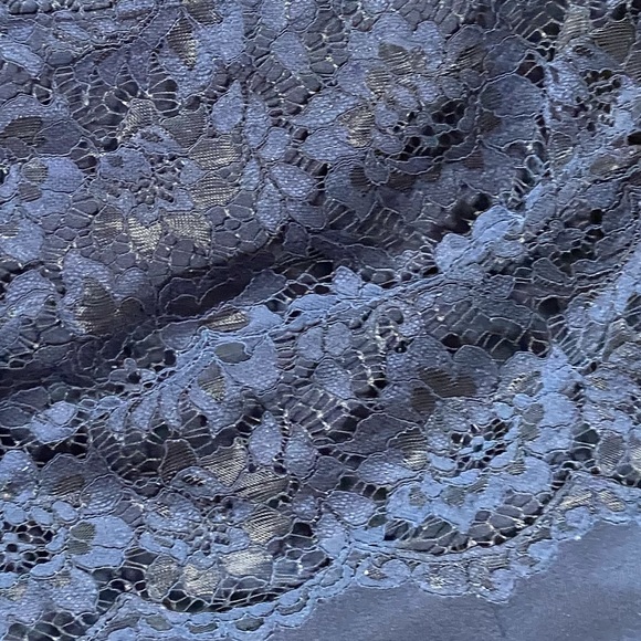 Julia Jordan navy blue formal top lace jumpsuit 8 - Picture 10 of 10